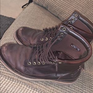 Men’s Timberlands - chocolate brown color